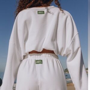 Daily drills white bubble crew M/L